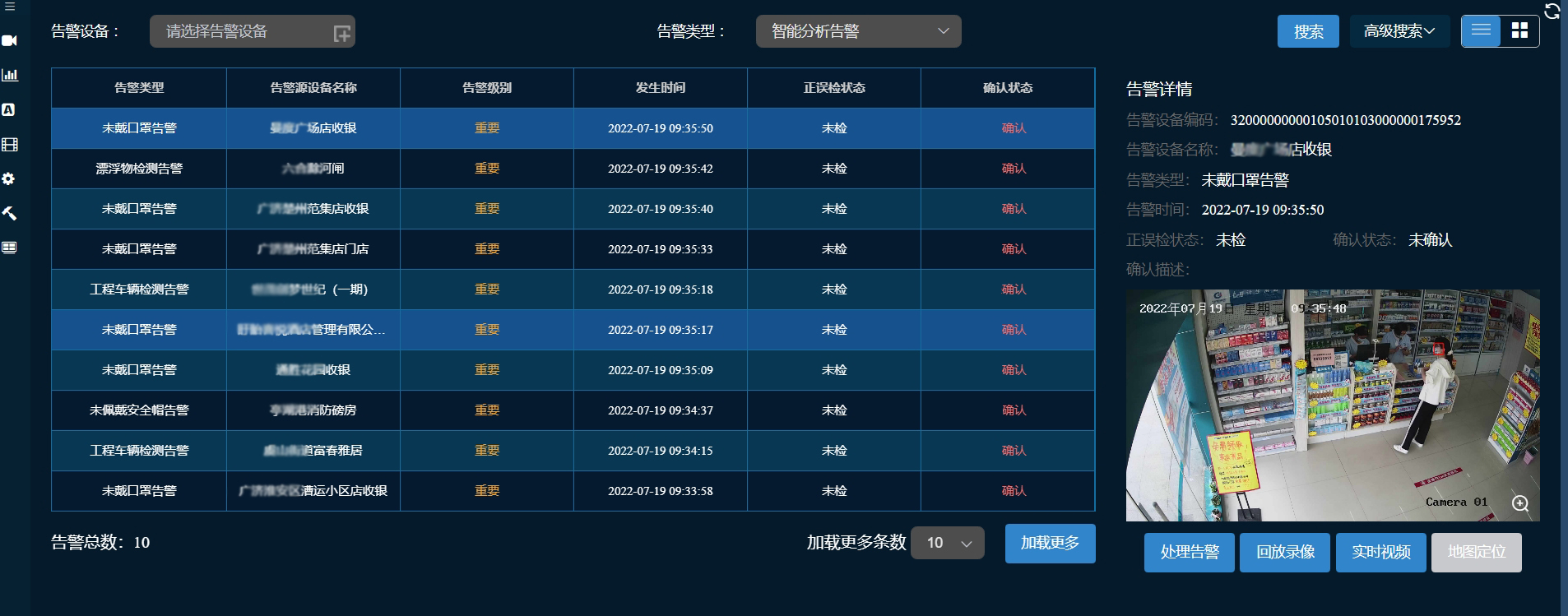 某運營(yíng)商千里眼項目